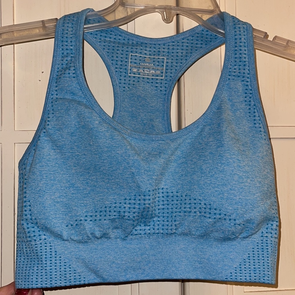 Baby Blue Small Matching Workout Set - Picture 3 of 5